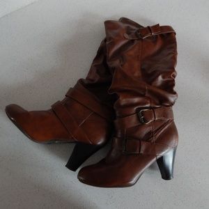 Buckled Cowboy Boots